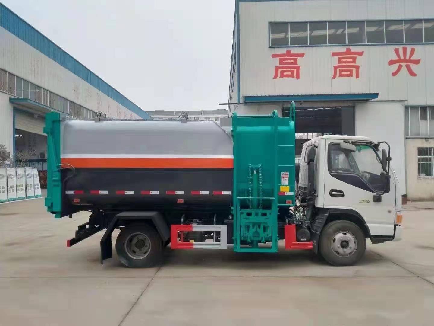 江淮骏铃自装卸式垃圾车4