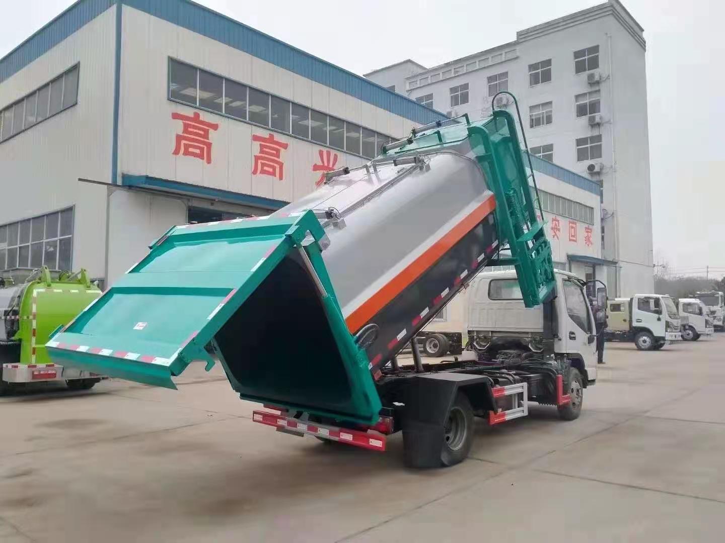 江淮骏铃自装卸式垃圾车6