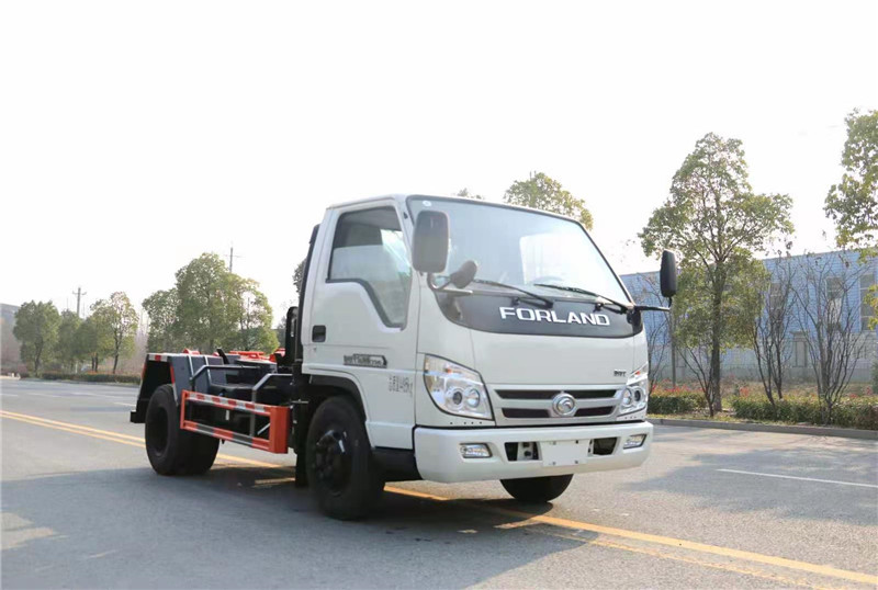 福田时代勾臂式垃圾车2