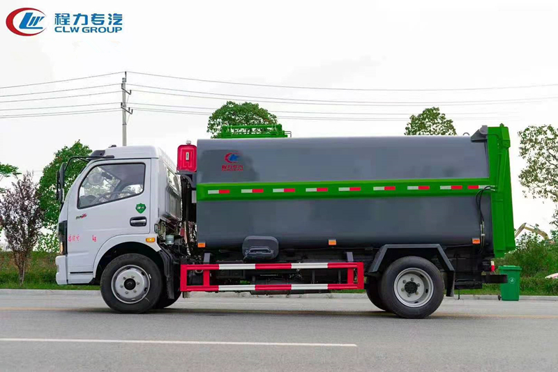 东风凯普特10方自装卸式垃圾车5