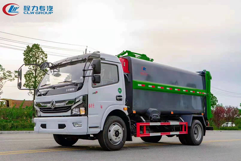 东风凯普特10方自装卸式垃圾车3