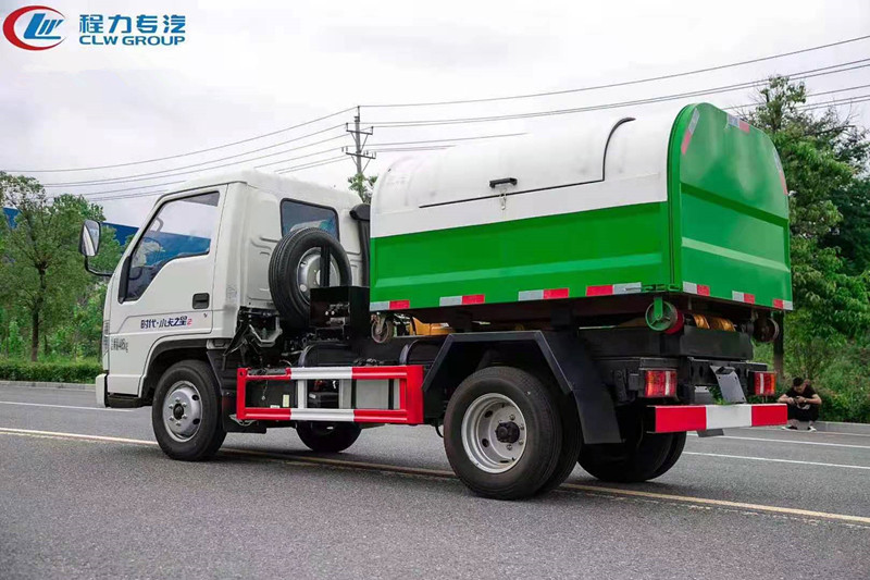 福田小卡之星勾臂式垃圾车6