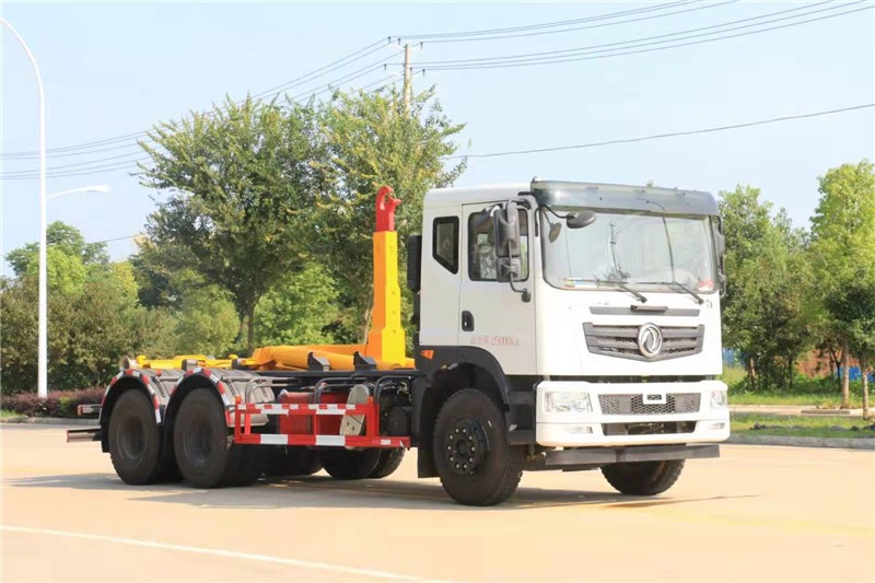 东风华神T5勾臂式垃圾车2