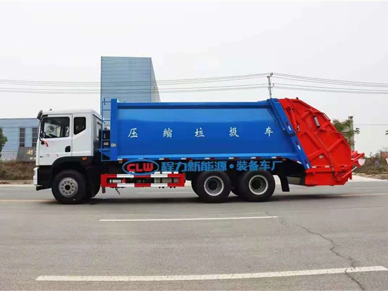 东风华神18方压缩式垃圾车4