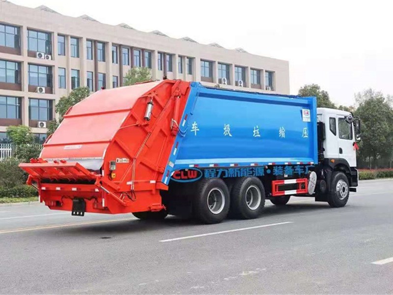 东风华神18方压缩式垃圾车5