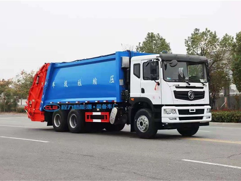 东风华神18方压缩式垃圾车2