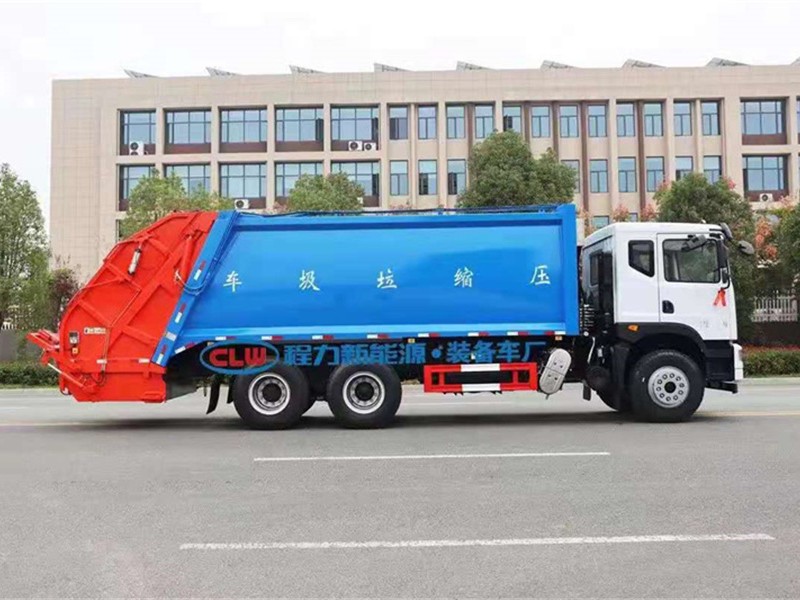 东风华神18方压缩式垃圾车3