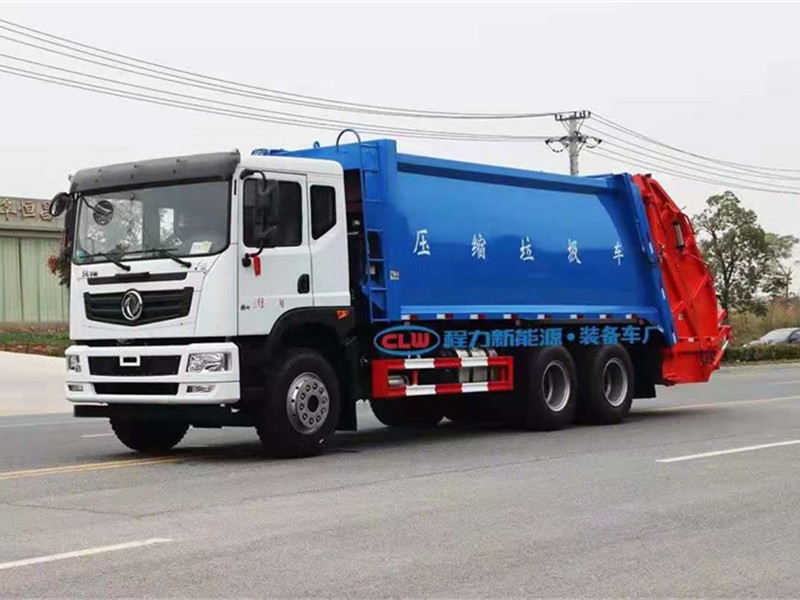 东风华神18方压缩式垃圾车1