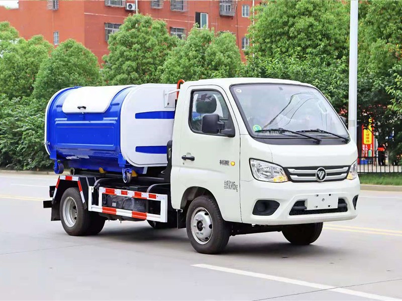 福田祥菱勾臂式垃圾车3