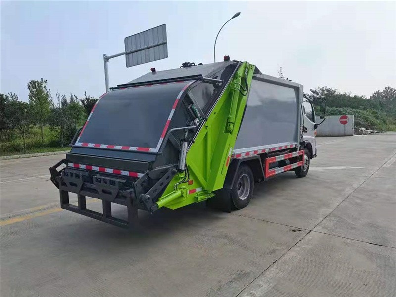 江淮骏铃6方压缩式垃圾车7