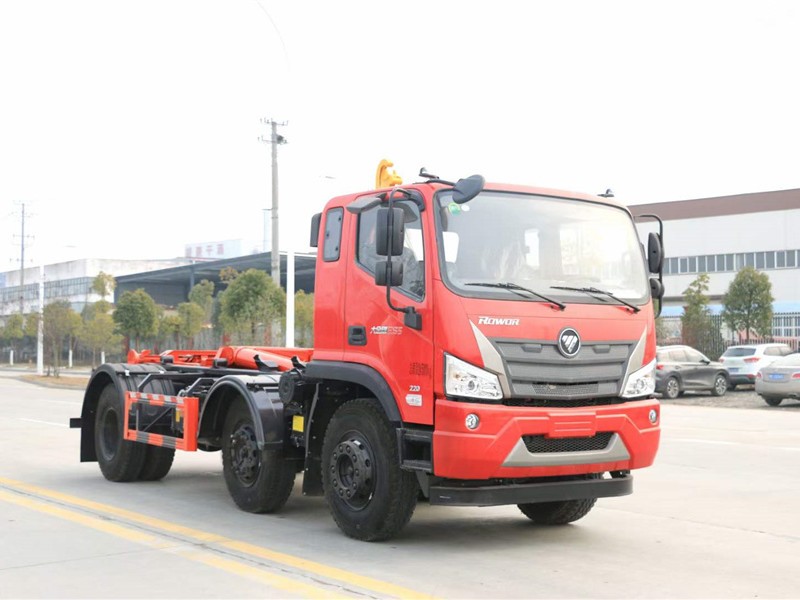 福田瑞沃大金刚勾臂式垃圾车3