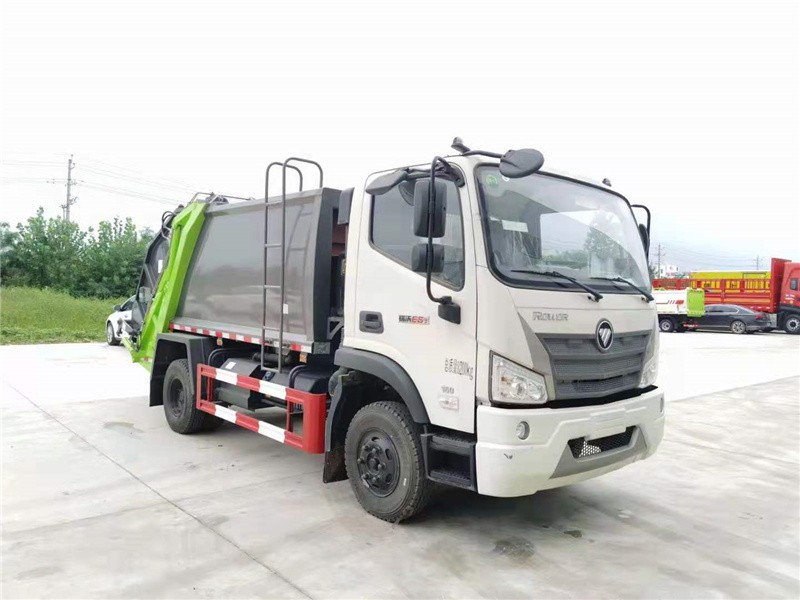福田瑞沃7方压缩式垃圾车2