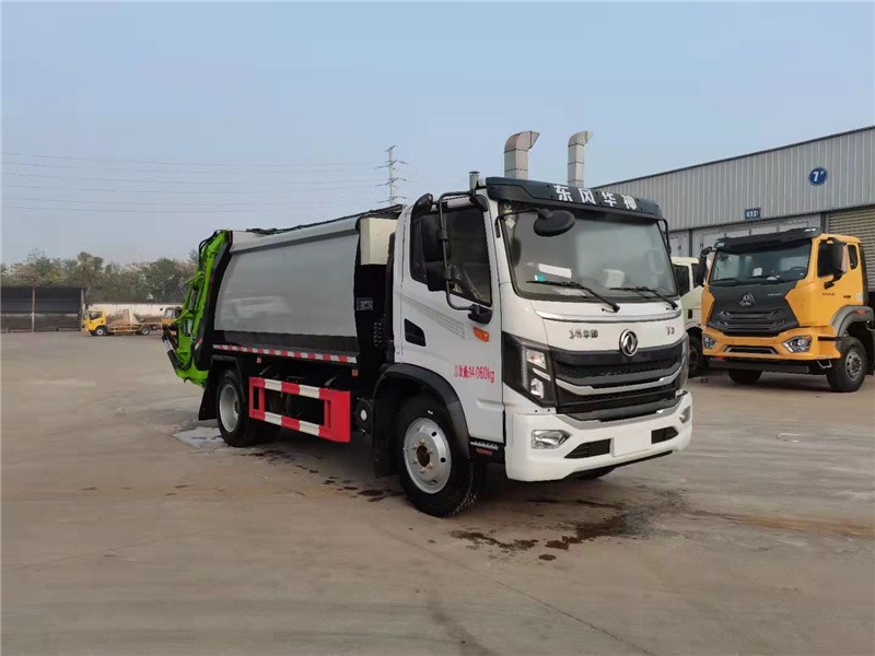 东风华神9方压缩式垃圾车2