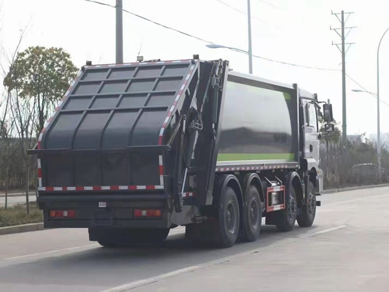 陕汽德龙20方压缩式垃圾车7