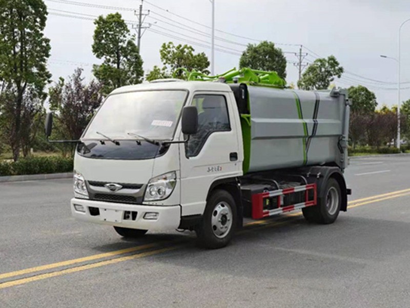 福田小卡之星3自装卸式垃圾车3
