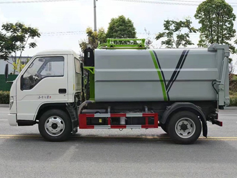 福田小卡之星3自装卸式垃圾车6