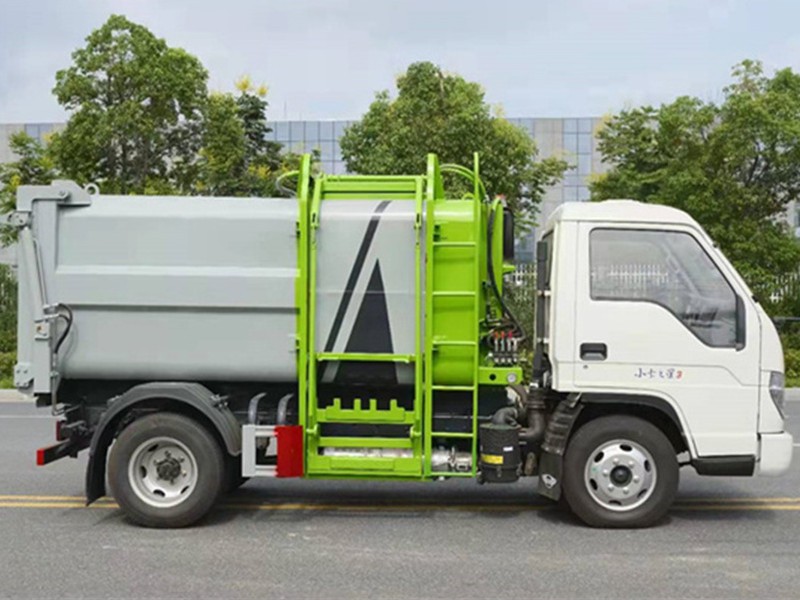 福田小卡之星3自装卸式垃圾车7