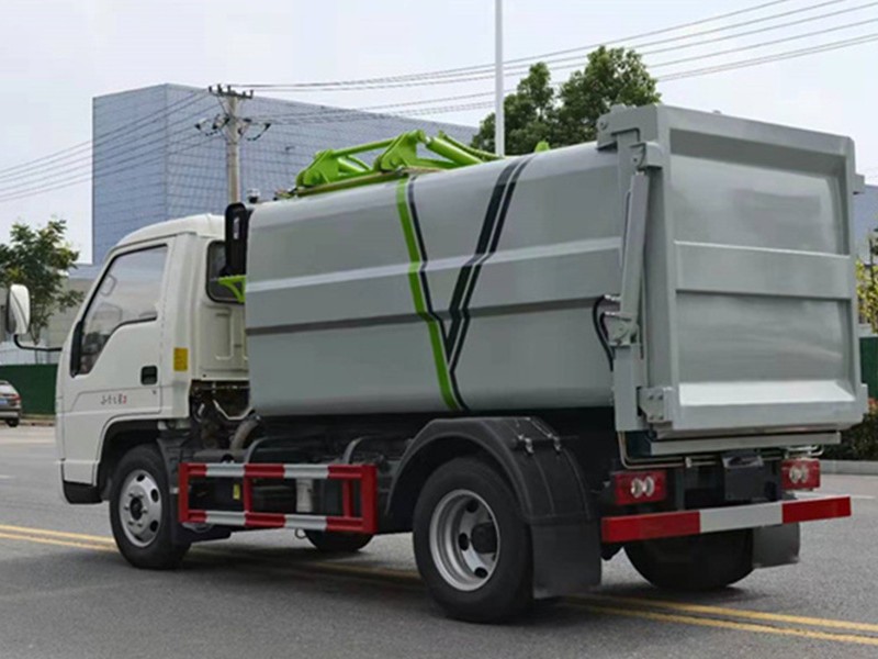 福田小卡之星3自装卸式垃圾车5
