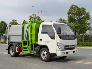 福田小卡之星3自装卸式垃圾车